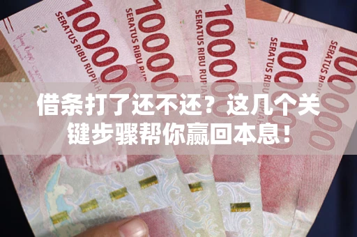 北京借条打了还不还？这几个关键步骤帮你赢回本息！