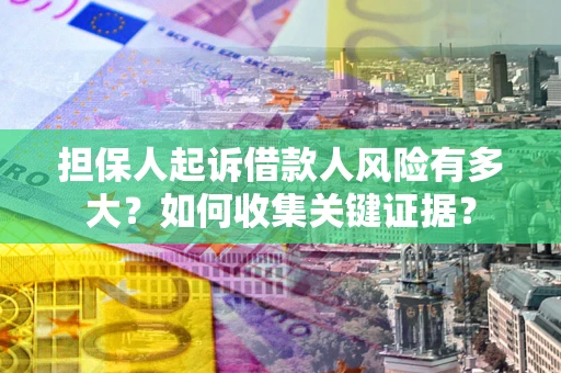北京担保人起诉借款人风险有多大？如何收集关键证据？