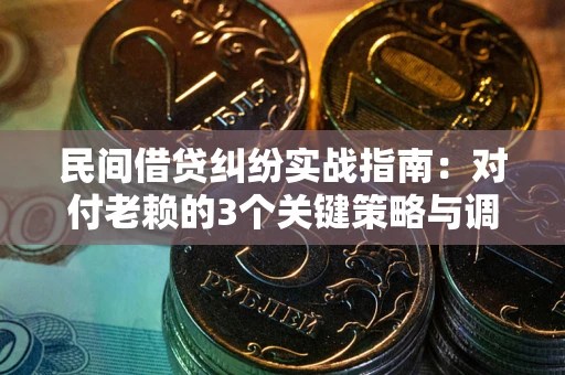 北京民间借贷纠纷实战指南：对付老赖的3个关键策略与调解盲区解析