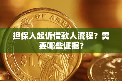 北京担保人起诉借款人流程？需要哪些证据？