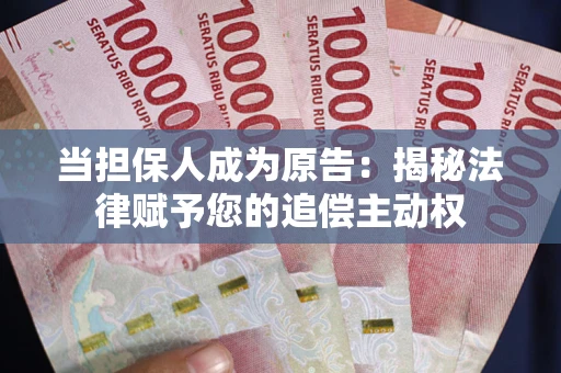 北京当担保人成为原告：揭秘法律赋予您的追偿主动权