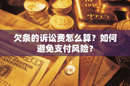 北京欠条的诉讼费怎么算？如何避免支付风险？